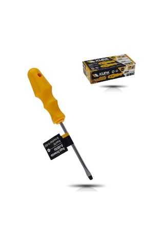 Kupa Tornavida Mıknatıslı Düz Uçlu 5.0 - 10 Cm.