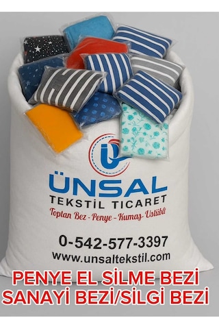Paketli Parça Bez 20 Kg 100 Adet 200 Gr'lık Paketlerde Diğer