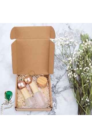 Kilitli E-ticaret Hediye Kutusu, Kraft Karton Kargo Paketleme Kut Diğer