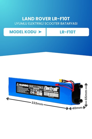 Land Rover Lr-f10t Uyumlu Batarya Standart Kapasite 36v 7800mah