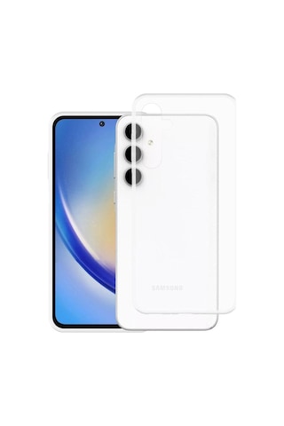Samsung Galaxy A35 5g Kılıf Lüx Şeffaf Silikon