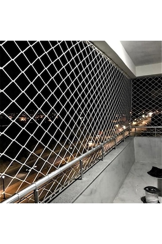 3 X 5 Metre Çocuk Güvenlik Filesi Kalınlık 3 Mm Balkon Güvenlik F