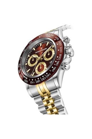 Jacques Philippe Jpqgc717358sbb Erkek Kol Saati Metalik Gri