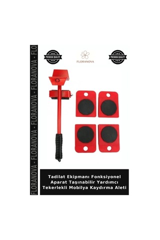 Tadilat Ekipmanı Fonksiyonel Aparat Taşınabilir Yardımcı Tekerlekli Mobilya Kaydırma Aleti