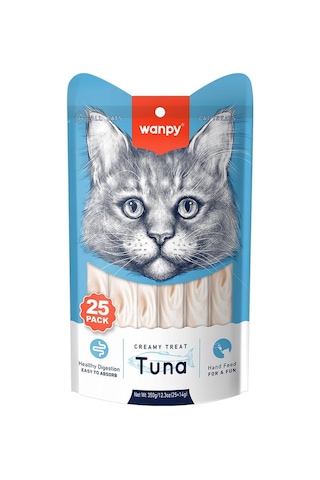 Wanpy Ton Balıklı  Sistemi Sıvı Ödül Maması 25 x 14 G