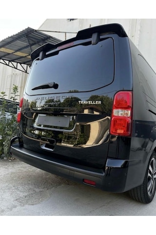 Fiat Scudo 2022-2026 Bagaj Üstü Rüzgarlık Spoiler Boyasız Plastik