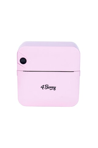 C17m Pembe Mini Bluetooth Yazıcı Termal, Portable, Kartuşsuz Ba