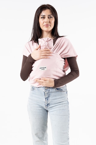 Gürcan Bebe Sling Anakucağı Cepli Bebek Taşıma Şalı Şapka Ve To