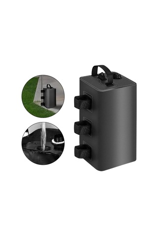 Dolıty Gölgelik Su Ağırlık Çantası Katlanır Bacak Siyah-10-l 10 L Çok Renkli