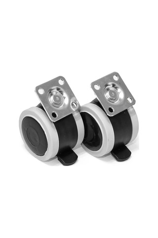 Smikov Kaçaklarından Yumuşak Lastikli 4 Adet Mobilya Tekerleği 96301743 Siyah