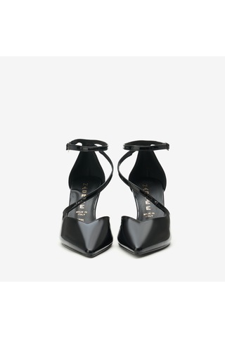 Vernice Nero Topuklu / Stiletto Kadın 2164m195 Nacree Shoes siyah