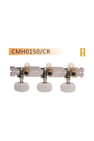 Valencia Cmh0150cr Klasik Gitar Burgusu Krom 3 Sağ 3 Sol - St