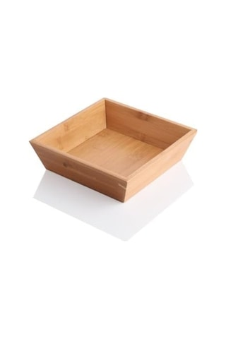 Bambu Lüx Kare Orta Boy Ekmeklik-meyvelik 20cm, Bambu Ekmeklik Kare Orta Boy 20cm Genel
