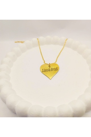 Hifa Diamond İsimli Kolye Altın Renk  Seçeneği 90971312 Gümüş
