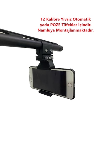 Ovis Outdoor 12 Kalibre Otomatik & Poze Yivsiz Tüfek Uyumlu Telefon Namlu Ve