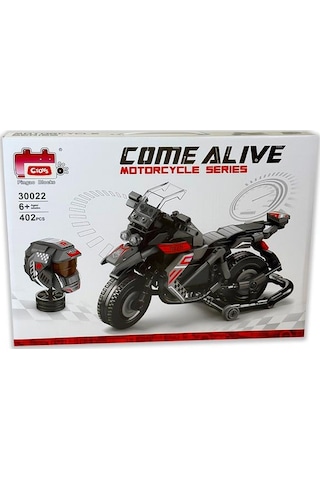 Ctoys Come Alive Blok Motorsiklet 402 Parça 30022