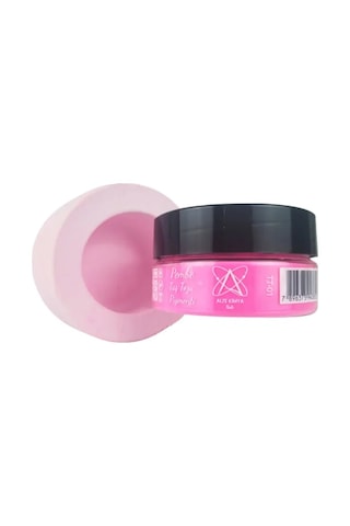 Taş Tozu Boyası Pembe Dekoratif Obje Ve Hobi Uygulamalarına Uygun 50 Ml Renk