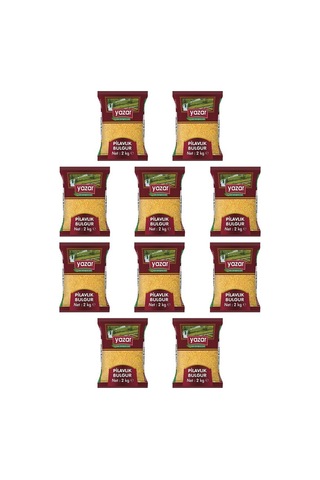 Yazar Pilavlık Bulgur 10 x 2 KG