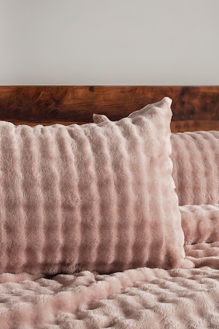 Bubble Battaniye Seti Tek Kişilik Pudra Pudra