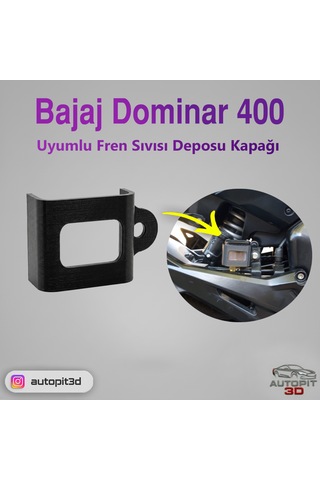 Bajaj Dominar 400 Uyumlu Arka Fren Sıvısı Deposu Kapağı