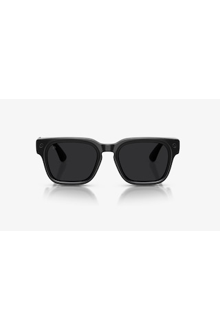 Meta Glasses Fury S Akıllı Gözlük 51-22 Siyah Çerçeve, Gri Polarize Lens, 12 Mp Kamera, 3k Video, Meta Aı, 32 Gb