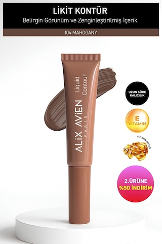 Alix Avien E Vitaminli Nemlendiren Kremsi Likit Kontür 104 Mahogany