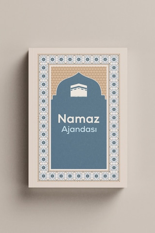 Namaz Ajandası Bej Çok Renkli