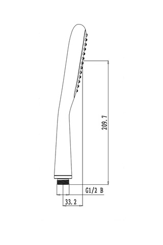 Lemark Lma Lm0411c 1 Fonksiyonlu Duş Başlığı 207448573 Krom