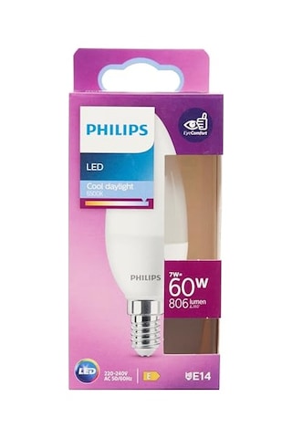 60w B38 E14 Mum Tipi Beyaz Işık Dim Edilmez Ampul Diğer