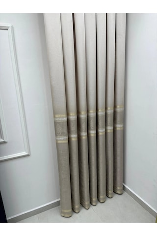 Nivemeshome Ürgüp V-5228 1/3 Sık Pile Fon Perde Apm Vizon