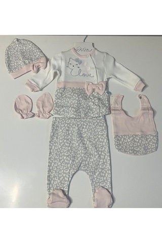 Nonna Baby Leopar 5li Zıbın Takımı SOMON