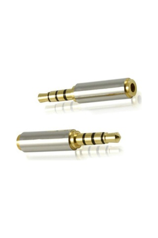 Sones 10 Adet 2.5 Dört Seviyeli Devrimden 3.5 Dişi Adaptöre Cep Telefonu Kulaklık Adaptörü