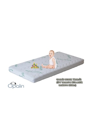 50 x 90 Opalin Bamboo Bebek Yatağı 50*90 Bebek Yatağı 10 Cm