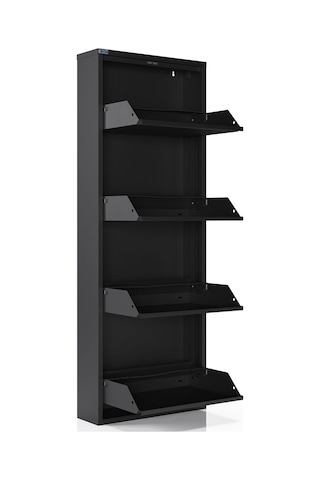 Ceha  4'lü Metal Ayakkabılık -Siyah K.AYK-4 /AB9005 Siyah