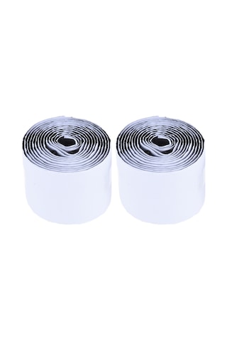 Yaozixa Gitar Pedalı Sabitleme Bandı - 5cm Genişlik 2m Uzunluk, Güçlü Yapıştırıcı Arka Yüzeyli, 1 Set Kanca + Döngü