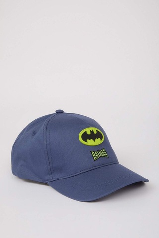 DeFacto Erkek Çocuk Batman Pamuklu Beyzbol Basketbol Şapkası D9783A825SMBE815