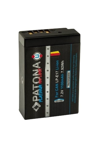 Patona Canon LP-E17 1348 Uyumlu Platinum Batarya