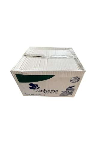 Canhome Battal Büyük Boy Çöp Torbası Mavi 30 L 50 x 10'lu Mavi 75 x 90 CM