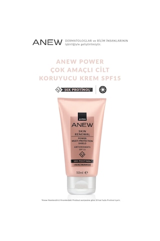 Anew Power Çok Amaçlı Cilt Koruyucu Krem Spf15 50 Ml. İkili Paket