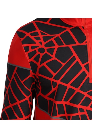 Spyder Spyder Vital 1/2 Zip Erkek Kırmızı İçlik Üst 22417