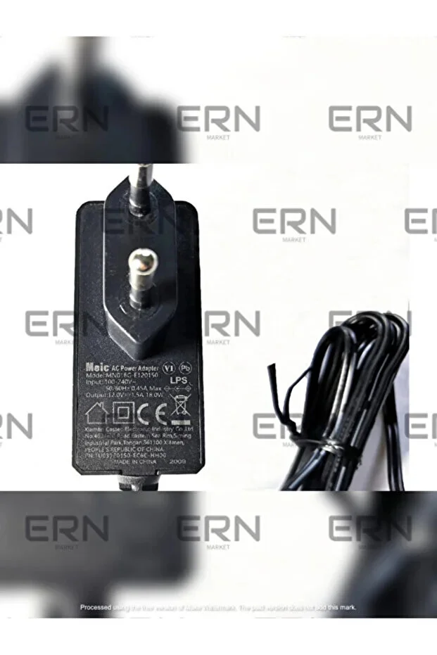 12v 1.5a Adaptör 5'li Paket Mn018g-e120150 18w Ac/dc Güç Kaynağı