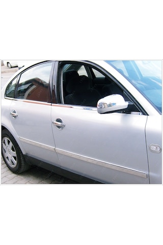 Vw Passat 3B Krom Cam Çıtası 6 Prç. 1996-2005 Arası P. Çelik