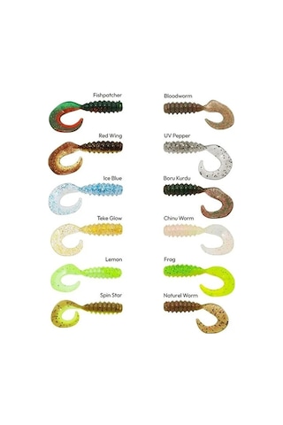 Hanfish Gurt 60 Gt-100 Uv Bloodworm Silikon Yem