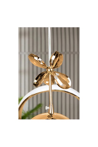 Rose Model 3 Renk Kumandalı Salon Yemek Çocuk Odası Hol Antre Koridor Gold Kaplama Led Sarkıt Avize