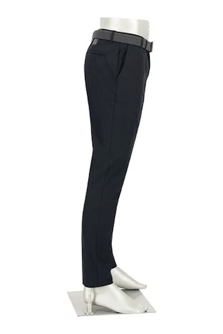 Alberto Mens Ian Tech Print Slim Fit Erkek Pantolon Black-999