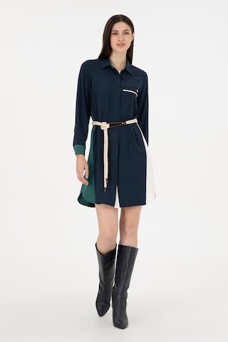 U.s. Polo Assn. Kadın Lacivert Elbise Dokuma 50289857-vr033 Lacivert