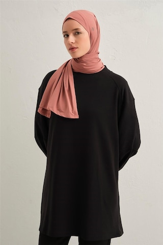 Armine Bant Detaylı Active Şal Ort500 Gül Kurusu Pembe