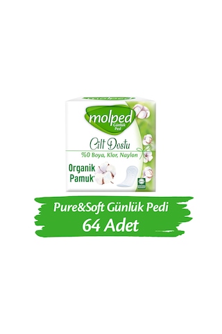 Molped Pure&Soft Günlük Pedi 64 Adet