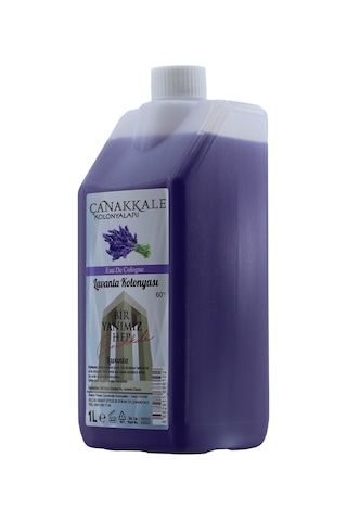 Çanakkale Kolonyaları Lavanta Kolonyası Bidon Korumalı Kapak - Yeni Model 1 L