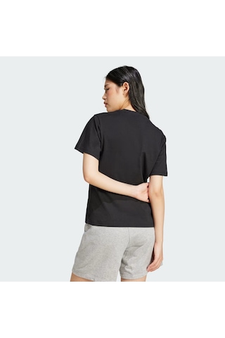 Black/whıte Adidas Kadın Günlük T-shirt W Sl Sj T Jc5943 Siyah